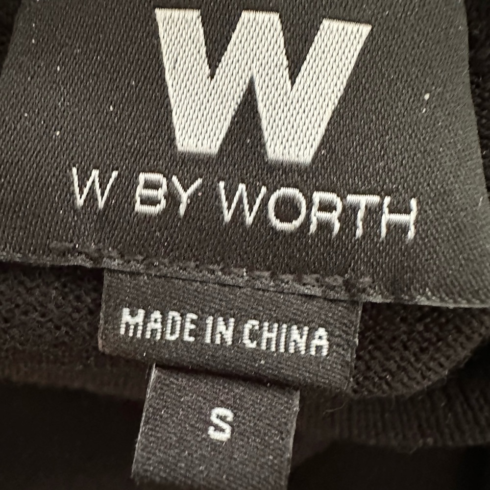 W by Worth modern wool sleeveless turtleneck dress size Small new with tags NWT - Picture 3 of 7